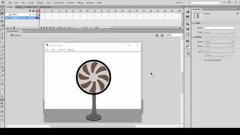 Adobe Flash CS6: Cara Membuat Animasi Kipas Berputar