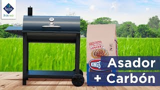 Asador + Carbón - YouTube