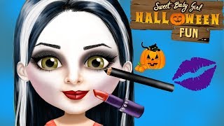 Fun Girl Care Games - Halloween Makeup Makeover Dress Up - Sweet Baby Girl App For Kids screenshot 5