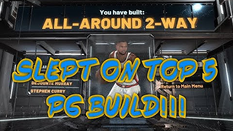BEST "ALL-AROUND 2 WAY" PG BUILD *53 BADGES* - NBA 2K20