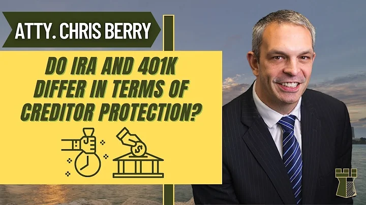 Do IRA and 401K Differ in Terms of Creditor Protection?