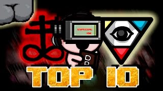 Los mejores Items | Top 10 : The binding of Isaac Rebirth (Afterbirth).Especial 10000