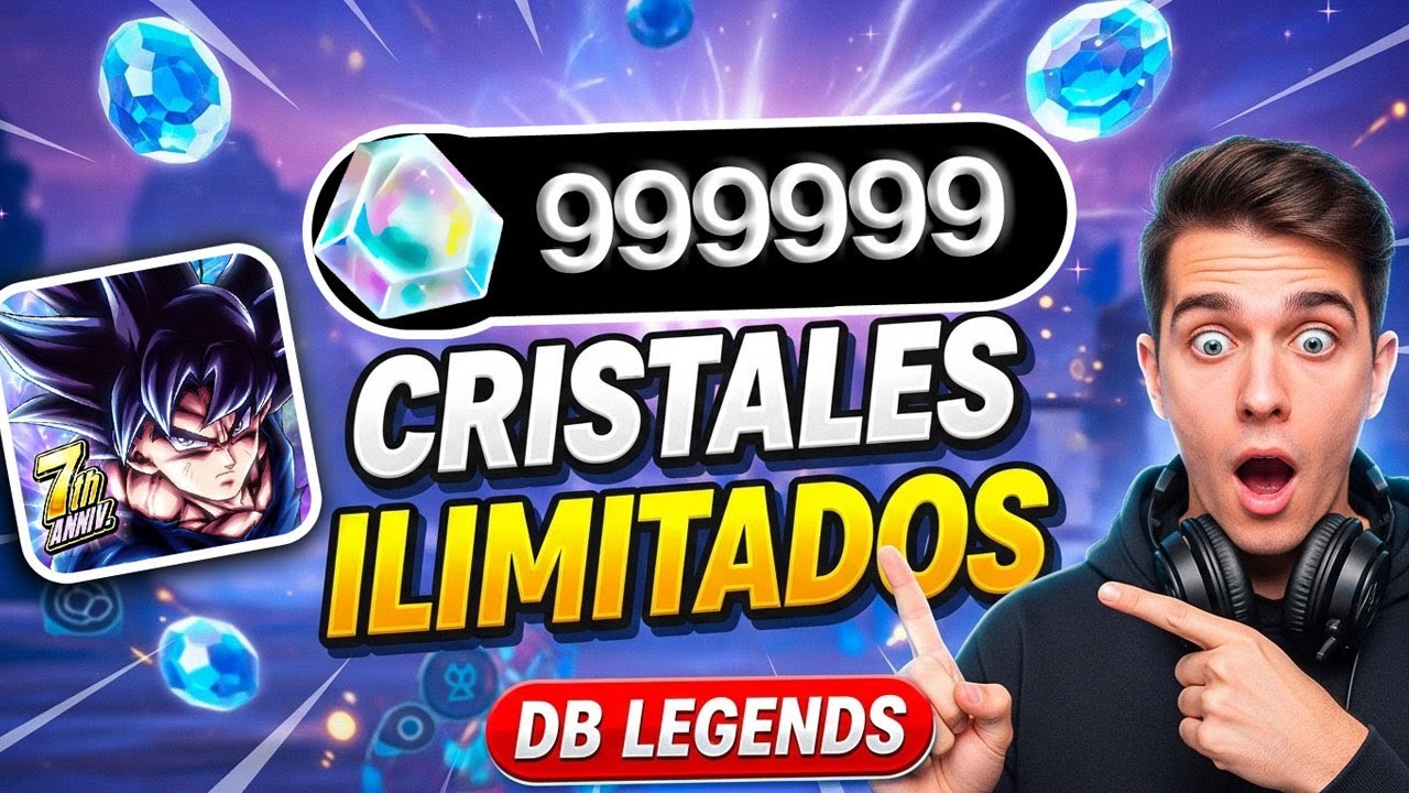 🟣 DB LEGENDS Hack/MOD Cómo Tener CRISTALES INFINITOS en Dragon