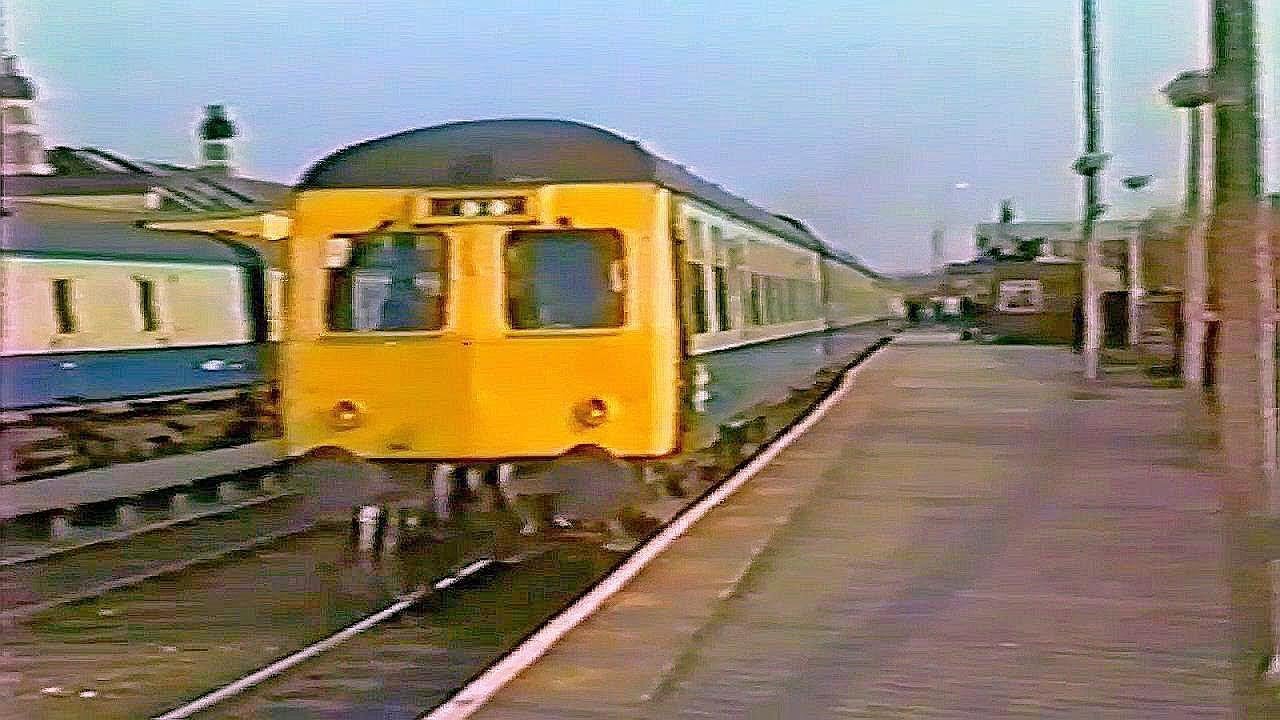 Trains at Lincoln  -  1985