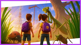 Finding new Bugs and Exploring Upper Yard | Grounded | Day - 16