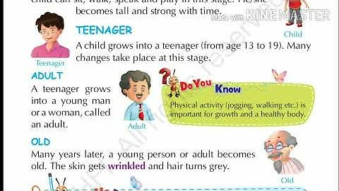 Class 2, EVS, chapter 3, Growing up