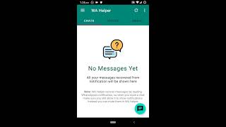 How to setup WA Helper message recovery app screenshot 1
