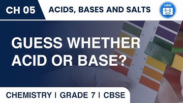 Indicators | Acids, bases and Salts | Class 7 Chemistry Chapter 5