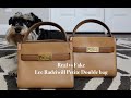 Real vs Fake: Lee Radziwill Petite Double bag