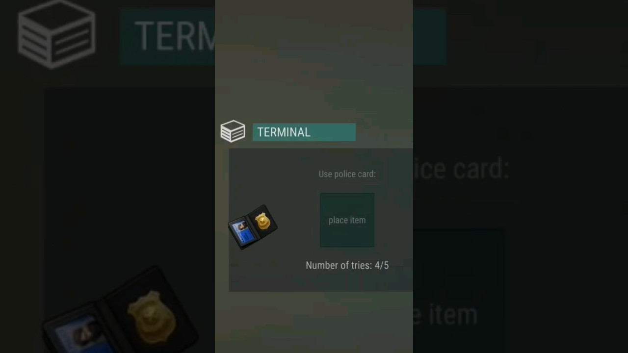 Police Department, opening 5 blue card Last Day on Earth