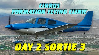 C2A Cirrus Formation Flying Training Day 2 Sortie 3 Flight Thermal, CA