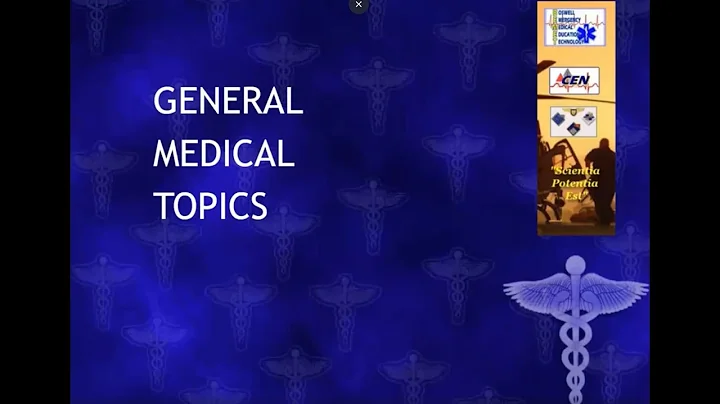 Boswell CEN Review Video - General Medical Emergen...