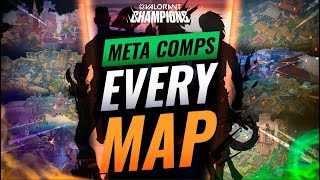 META Agent Comps For EVERY MAP! - Valorant VCT Pro Meta