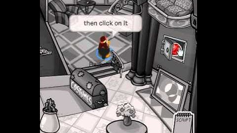 Clubpenguin-How To Get The Hidden Ruby Pin