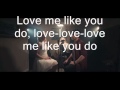 Love Me Like You Do - Ellie Goulding - MAX & Madilyn Bailey Cover lyrics