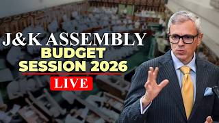 LIVE: J&K Assembly Budget session | BJP vs J&K Govt. |CM Omar Abdullah | PDP | NC | Jammu