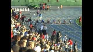 Girls 100m CIF SS Masters 5/25/2012