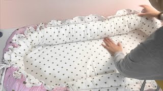 Гнездышко-кокон для новорожденного своими руками