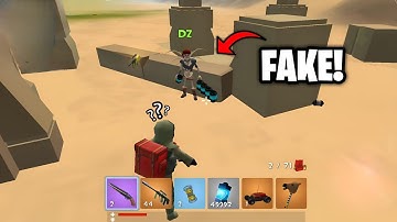 Rocket Royale Fake DZ Hacker in My Team 💀