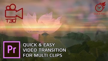 [Quick Tips] Tạo chuyển cảnh hàng loạt trong Premiere Pro