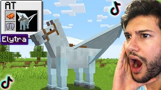 VİRAL Minecraft TİKTOK Hilelerini Test Ettim 11!