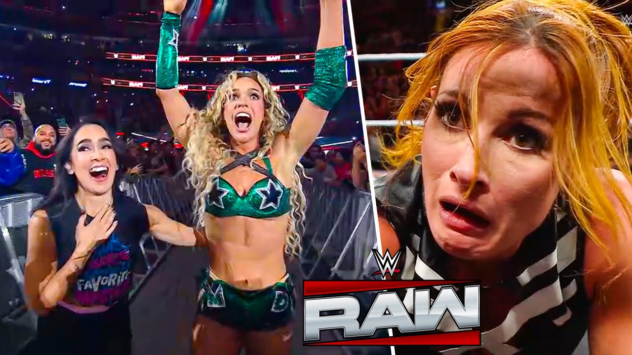 Эй Джей Ли возвращается и помогает Максин Дюпри победить Бекки Линч и стать новым чемпионом IC на...