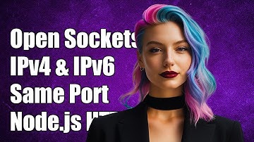 How to Open IPv4 and IPv6 Sockets on the Same Port in Node.js HTTP Module