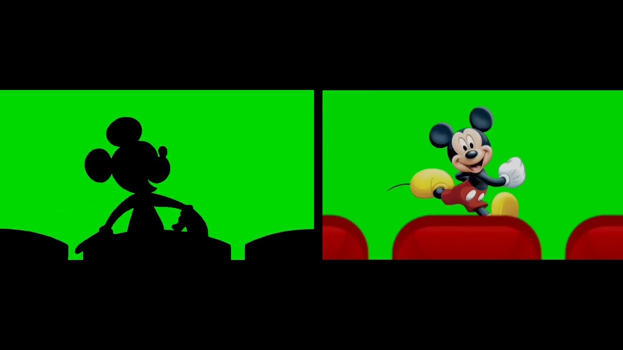 Timon And Pumbaa Rewind Green Screen Comparison (Characters Version)