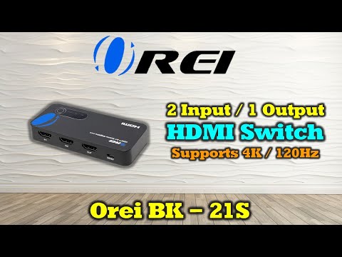 4x1 HDMI Switch: 4-In-1-Out Supports UltraHD 8K, Dolby Vision, HDR10+, Auto  Switching (BK-401)