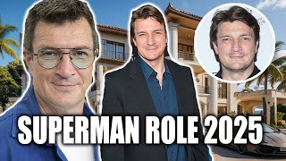 Nathan Fillion Lifestyle 2025 ★ Superman Debut, Still Single, $20M Fortune & Hollywood Hills Mansion