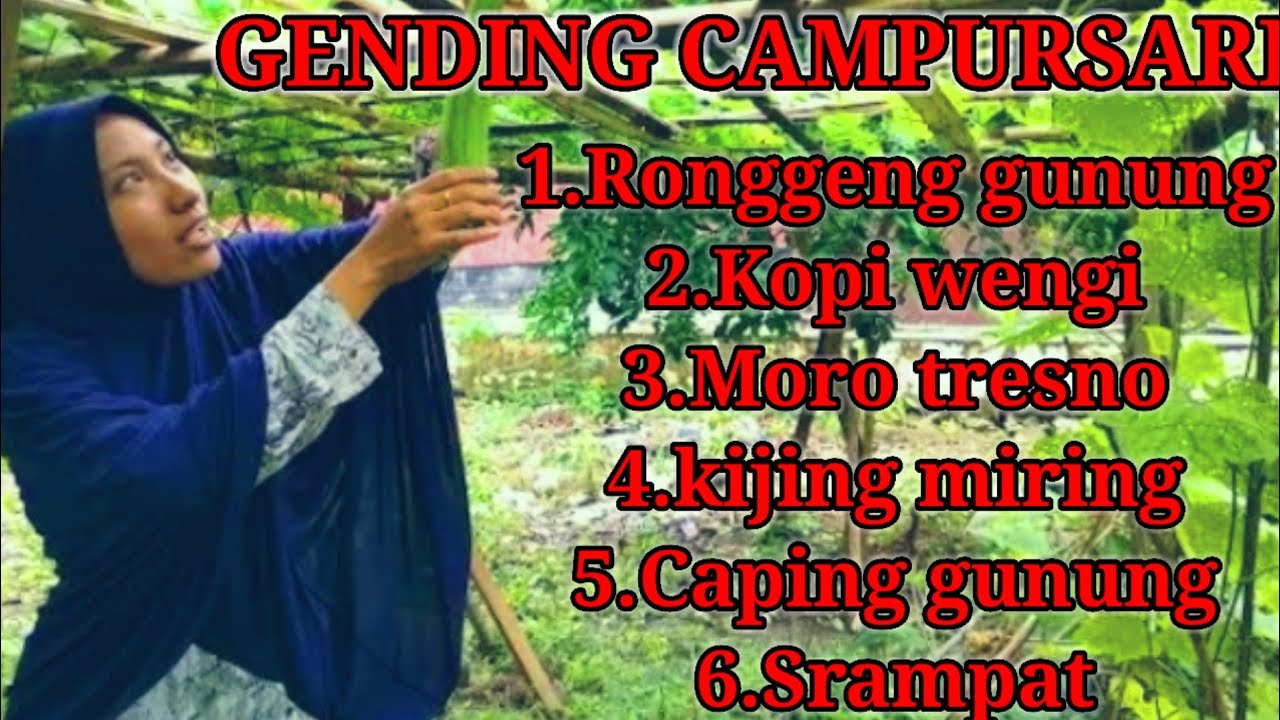 GENDING JAWA CAMPURSARI MONGGO LUR SINAMBI NGOPI