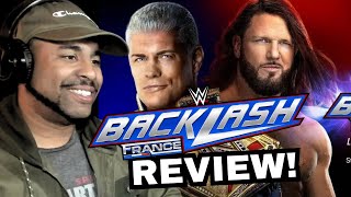 WWE BACKLASH 2024 France REVIEW!! - GREATEST CROWD EVER?