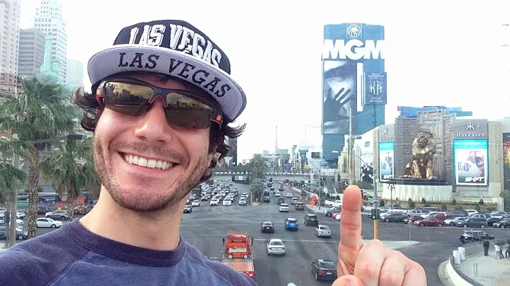 Overly Excited Tourist Can't Handle Vegas