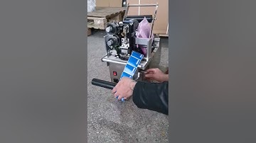 How to install the MT-50C round bottle labeling machine