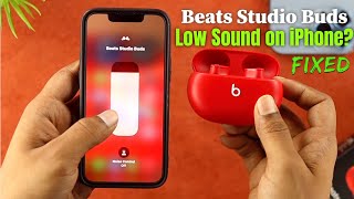 Beats Studio Buds Low Volume on iPhone! [Solved] screenshot 3