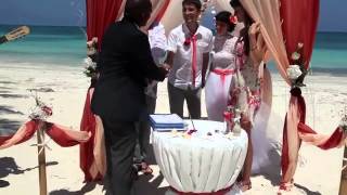 Официальная свадьба в Доминикане 13.05.2013 Пунта-Кана, Кап-Кана. www.dominicanca.ru