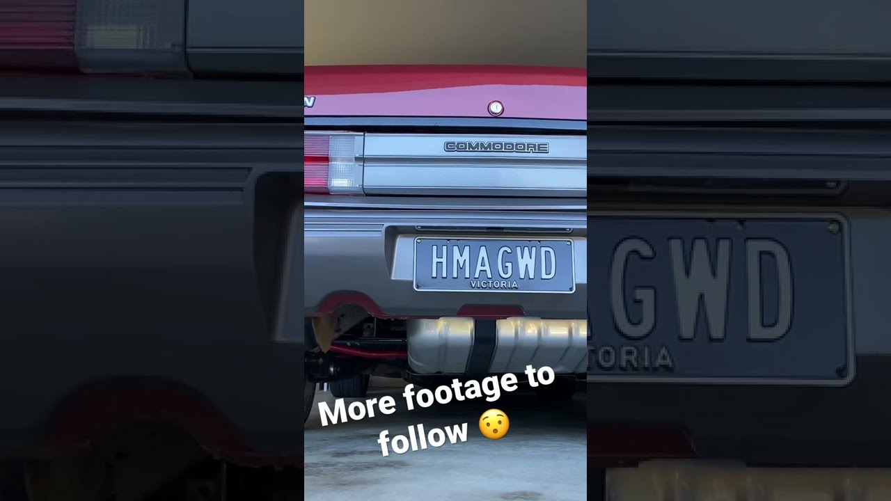 HMAGWD VL Turbo Custom 4 Exhaust Dumped At Diff RB30 E 85