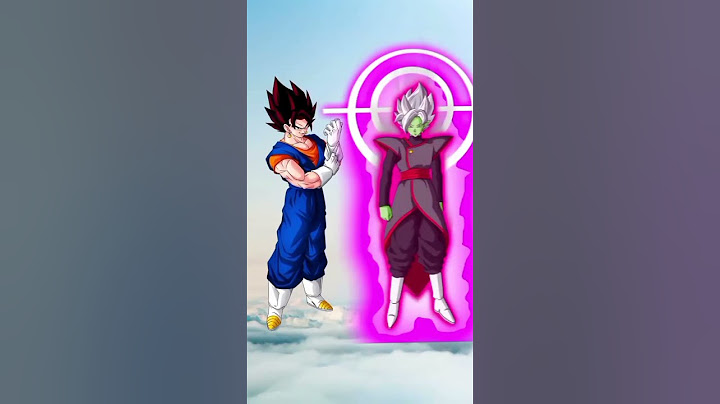 Vegito vs Zamasu | #whoisstrongest #dragonball #anime #vegito #zamasu