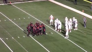 Demarco Boyd's 1-Yard Touchdown Run in Celina-Gilmer Game