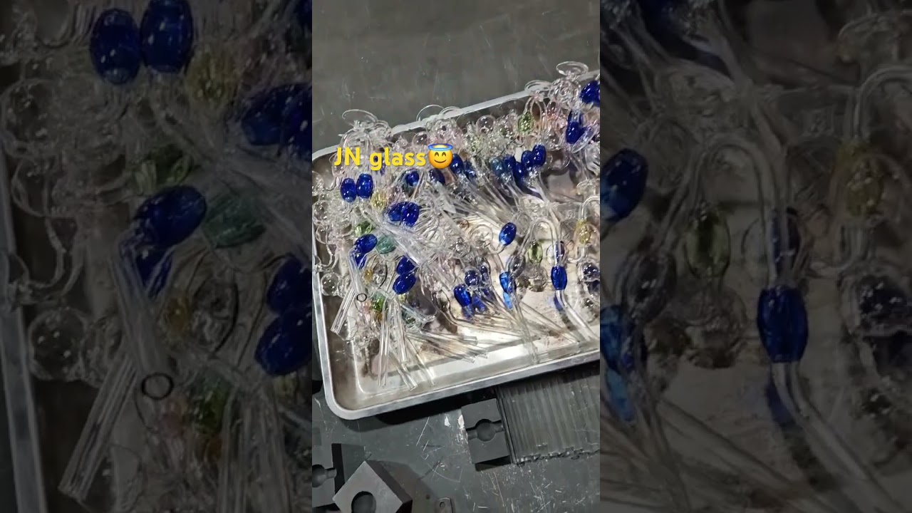 Glass oil burner pipe