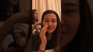 Aaliyah Massaid Nazla Alifa Live Instagram