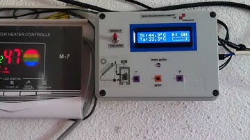 Digital differential thermostat installed and running