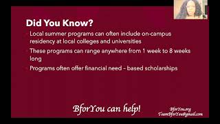 Summer Program Spotlights by BforYou: Maryland Summer Programs