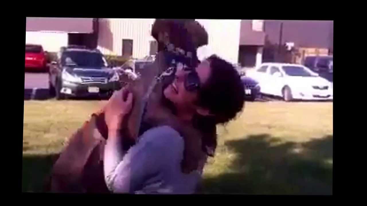 Rosie giving lots of hugs and kisses