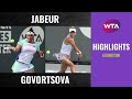 Ons Jabeur vs. Olga Govortsova | 2020 Lexington Second Round | WTA Highlights