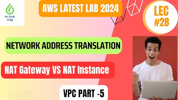 Lec#28 How to Apply NAT Gateway , NAT Gateway vs NAT instance. VPC Part -5 AWS Latest Lab 2024
