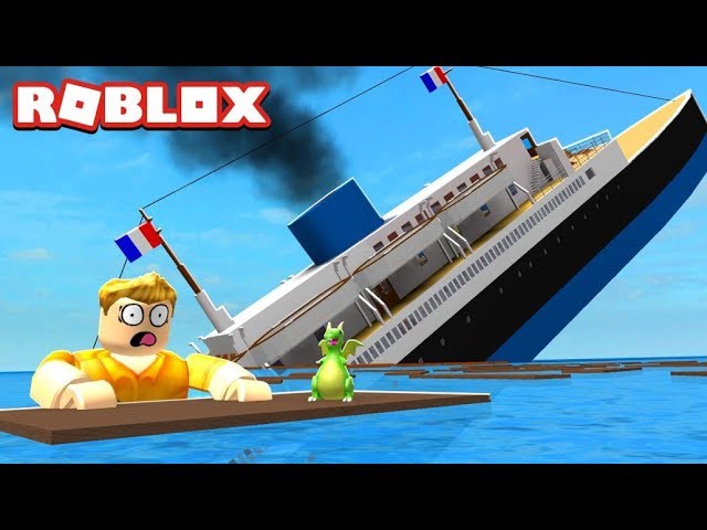 Survive A Sinking Ship Disaster In Roblox Youtube - i survived a sinking ship in roblox youtube