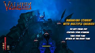 Valheim  combat management multiple enemies