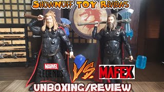 VS Review: Mafex No.149 Thor Avengers Endgame VS. Marvel Legends