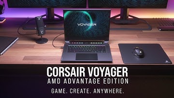 CORSAIR Voyager a1600 Gaming Laptop: AMD Advantage Edition - Game. Create. Anywhere.